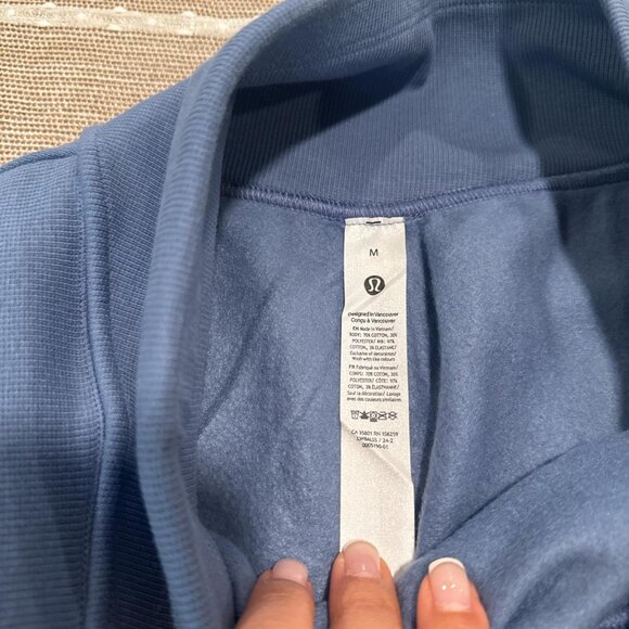 Blue Lululemon Scuba HR Mini Skirt - Picture 4 of 4